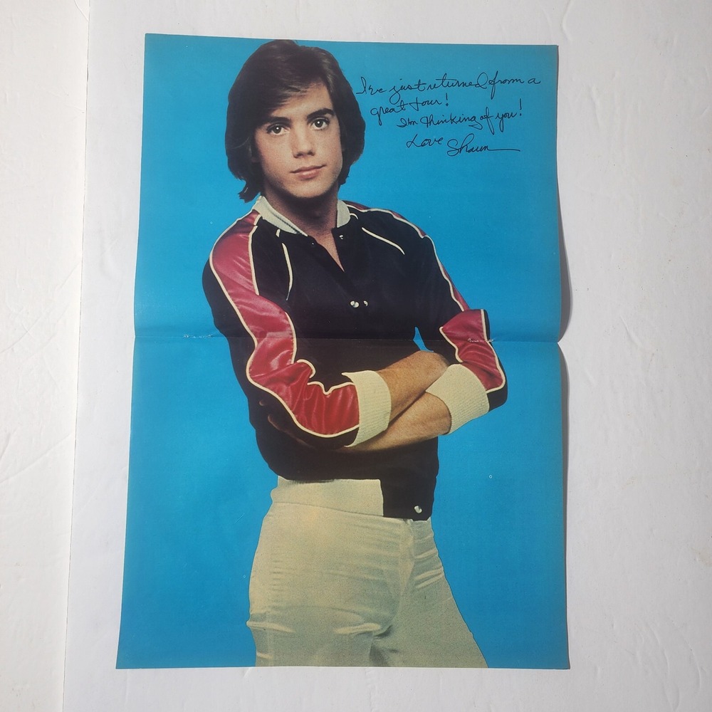 Shaun Cassidy centerfold Parker Stevenson John Travolta pinup clipping vintage